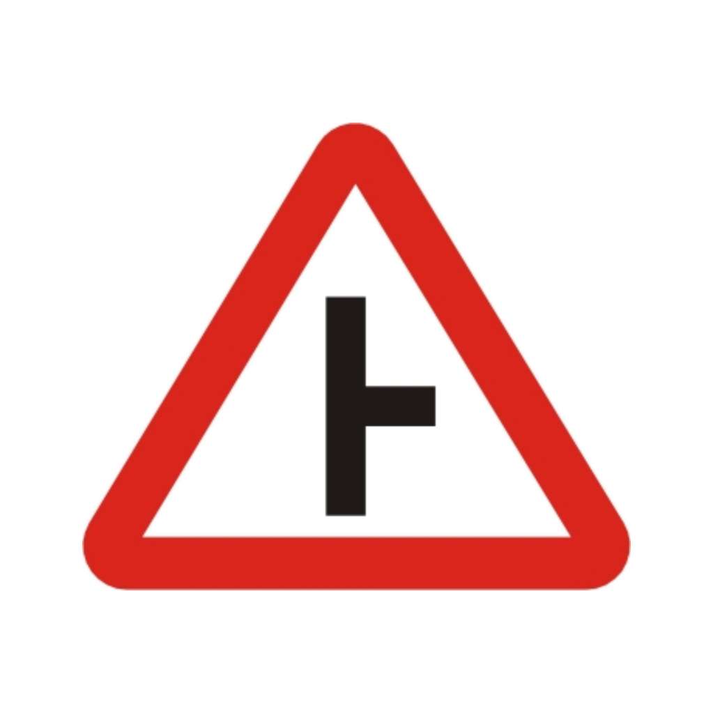  岔路 (警14)-警告標誌牌類-標 誌 牌